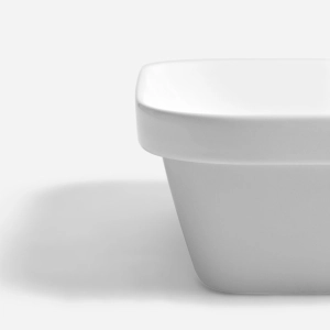 Cuba de Banheiro Louça Sobrepor Retangular 53 cm (Cannes Branca)