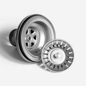 Cuba Dupla de Cozinha Inox Retangular 73x50 cm (Kai Escovada)