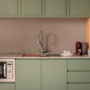 Cuba Dupla de Cozinha Inox Retangular 73x50 cm (Kai Escovada)