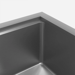 Cuba Dupla Fazenda Workstation de Cozinha Inox 84x50 cm (Ise Escovada)