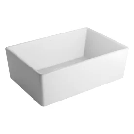 Cuba Fazenda de Cozinha Louça Retangular 60x41 cm (Valência Branca) - Outlet Produto Cuba Fazenda de Cozinha Louça Retangular 60x41 cm (Valência Branca) - Outlet