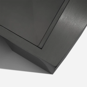 Cuba Fazenda Workstation de Cozinha Inox 84x53 cm (Narita Grafite Fosca)