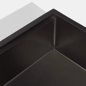 Cuba Fazenda Workstation de Cozinha Inox 84x53 cm (Narita Grafite Fosca)