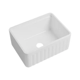 Produto Cuba Fazenda Workstation de Cozinha Louça 61x46 cm (Asti Branca)