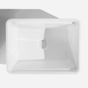 Cuba Fazenda Workstation de Cozinha Lou&ccedil;a 61x46 cm (Asti Branca)