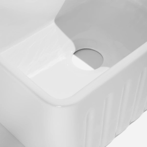 Cuba Fazenda Workstation de Cozinha Lou&ccedil;a 61x46 cm (Asti Branca)