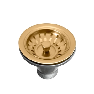 Cuba Workstation de Cozinha Inox 54x41 cm (Kyoto Dourada Fosca)