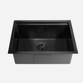Produto Cuba Workstation de Cozinha Inox 54x41 cm (Kyoto Preta Fosca) - Outlet