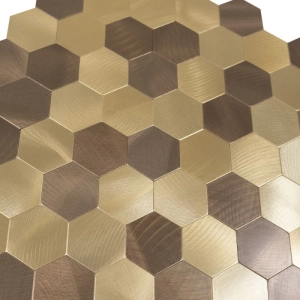 Pastilhas Adesivas Metálicas (Favus Mix)