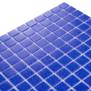 Pastilhas de Vidro Pigmentado (Azul Nevado)