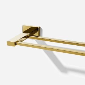 Porta Toalhas Duplo (Mondrian Dourado)
