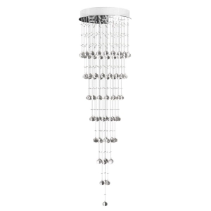 Lustre de Cristal com LED 1,80 m (Taurus)