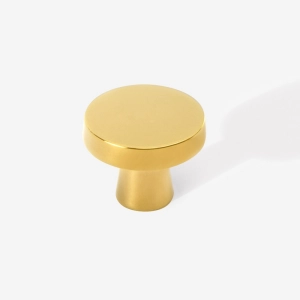 Puxador para M&oacute;vel Ponto Zamac (Pompeia Dourado)