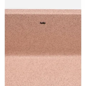 Produto Cuba de Banheiro Concreto Apoio Retangular 50 cm (Moran Granilite Coral)