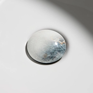 Válvula Click de Louça para Cubas (Mármore Milano)