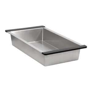 Cesto Escorredor Inox para Cuba Workstation 40x22 cm (Escovado)