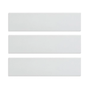 Pastilhas Cerâmicas Colors 6x24 cm (Gelo)