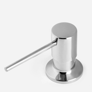 Dosador para Detergente Embutido Inox 1000 ml (Flat Cromado)