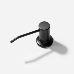 Dosador para Detergente Embutido Inox 500 ml (Basic Preto Fosco)