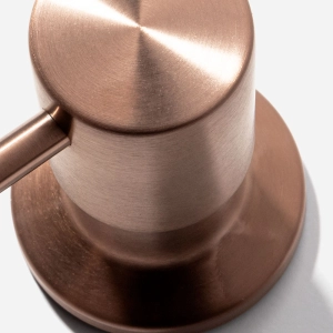 Dosador para Detergente Embutido Inox 500 ml (Basic Ros&eacute; Gold Fosco)