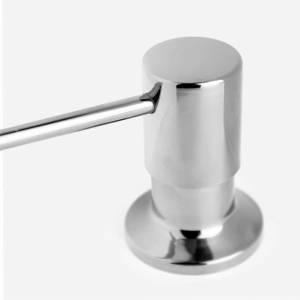 Dosador para Detergente Embutido Inox 500 ml (Flat Cromado)