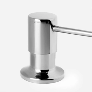 Dosador para Detergente Embutido Inox 500 ml (Flat Cromado)