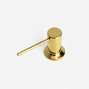 Dosador para Detergente Embutido Inox 500 ml (Flat Dourado)