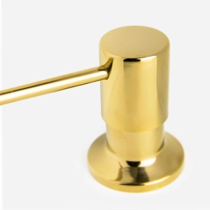 Dosador para Detergente Embutido Inox 500 ml (Flat Dourado)