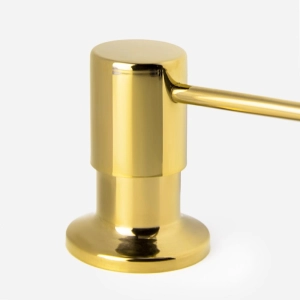 Dosador para Detergente Embutido Inox 500 ml (Flat Dourado)