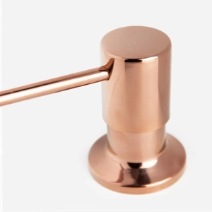 Dosador para Detergente Embutido Inox 500 ml (Flat Ros&eacute; Gold)