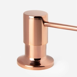 Dosador para Detergente Embutido Inox 500 ml (Flat Ros&eacute; Gold)