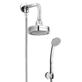 Ducha Auto Limpante Redonda 12 cm de Parede com Desviador (Gutta Cromada) - Outlet Produto Ducha Auto Limpante Redonda 12 cm de Parede com Desviador (Gutta Cromada) - Outlet
