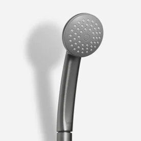 Ducha Auto Limpante Redonda 12 cm de Parede com Desviador (Gutta Grafite Fosca) - Outlet Produto Ducha Auto Limpante Redonda 12 cm de Parede com Desviador (Gutta Grafite Fosca) - Outlet