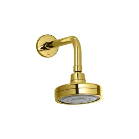 Ducha Auto Limpante Redonda 12 cm de Parede (Gutta Dourado) Produto Ducha Auto Limpante Redonda 12 cm de Parede (Gutta Dourado)
