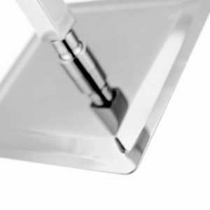 Ducha de Inox Quadrada 20x20 cm de Teto (Cromada) - Outlet