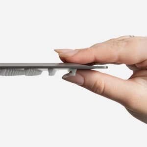 Ducha de Inox Quadrada 30x30 cm de Parede (Grafite Fosca)