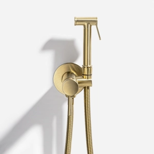 Ducha Higiênica com Registro Monocomando (Dore Dourada) - Outlet