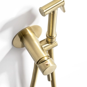 Ducha Higiênica com Registro Monocomando (Dore Dourada) - Outlet