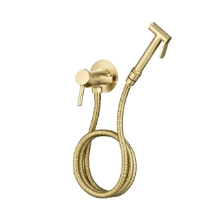 Ducha Higiênica com Registro Monocomando (Dore Dourada) - Outlet