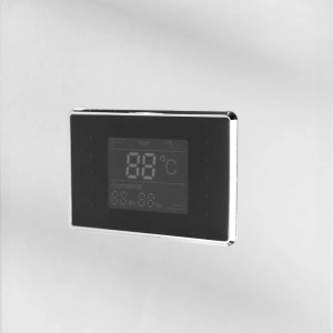 Ducha Vertical de Embutir com Hidro e Cascata (Inox Cromada)