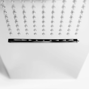 Ducha Vertical de Embutir com Hidro e Cascata (Inox Cromada)