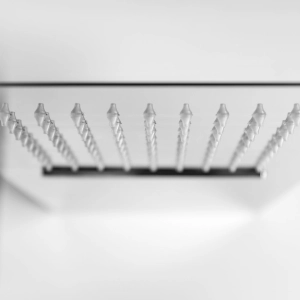 Ducha Vertical de Embutir com Hidro e Cascata (Inox Cromada)