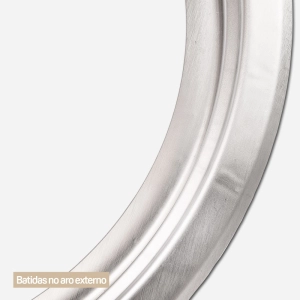 Lixeira Embutida de Cozinha Inox Redonda 5 Litros (Escovada) - Outlet