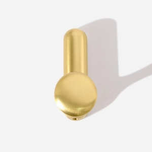 Cabide com Gancho de Parede Zamac (Jardins Ouro Fosco)