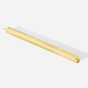 Produto Puxador para Móvel Alça Sobrepor 192 mm Zamac (Troia Ouro Fosco)