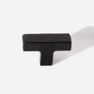 Puxador para Móvel Ponto Zamac (Petra Preto Fosco) Produto Puxador para Móvel Ponto Zamac (Petra Preto Fosco)