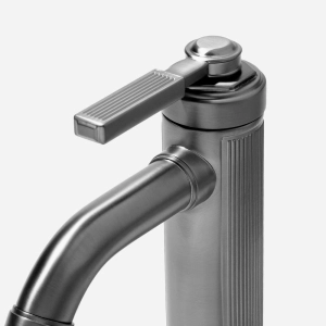 Torneira Monocomando Retrô Baixa para Banheiro (Morin Grafite Fosca) - Outlet Produto Torneira Monocomando Retrô Baixa para Banheiro (Morin Grafite Fosca) - Outlet