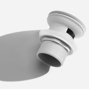 V&aacute;lvula Click de Inox para Banheiras (Branca)