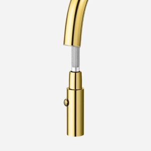 Torneira Monocomando Gourmet de Cozinha (Barbados Dourada)