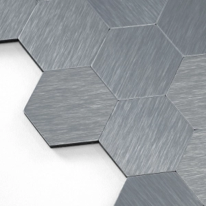 Pastilhas Adesivas Met&aacute;licas (Prata)